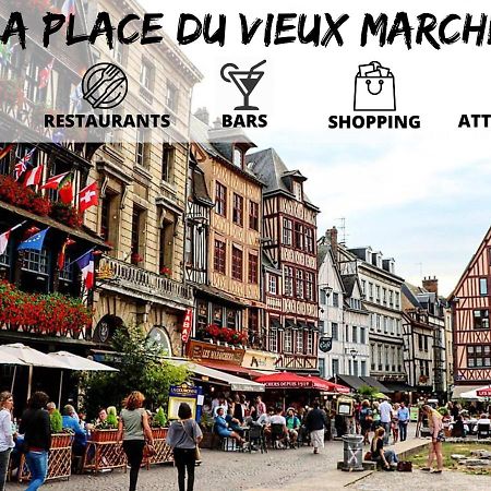 Cosy'Appart - Le Saint Maur Rouen Esterno foto