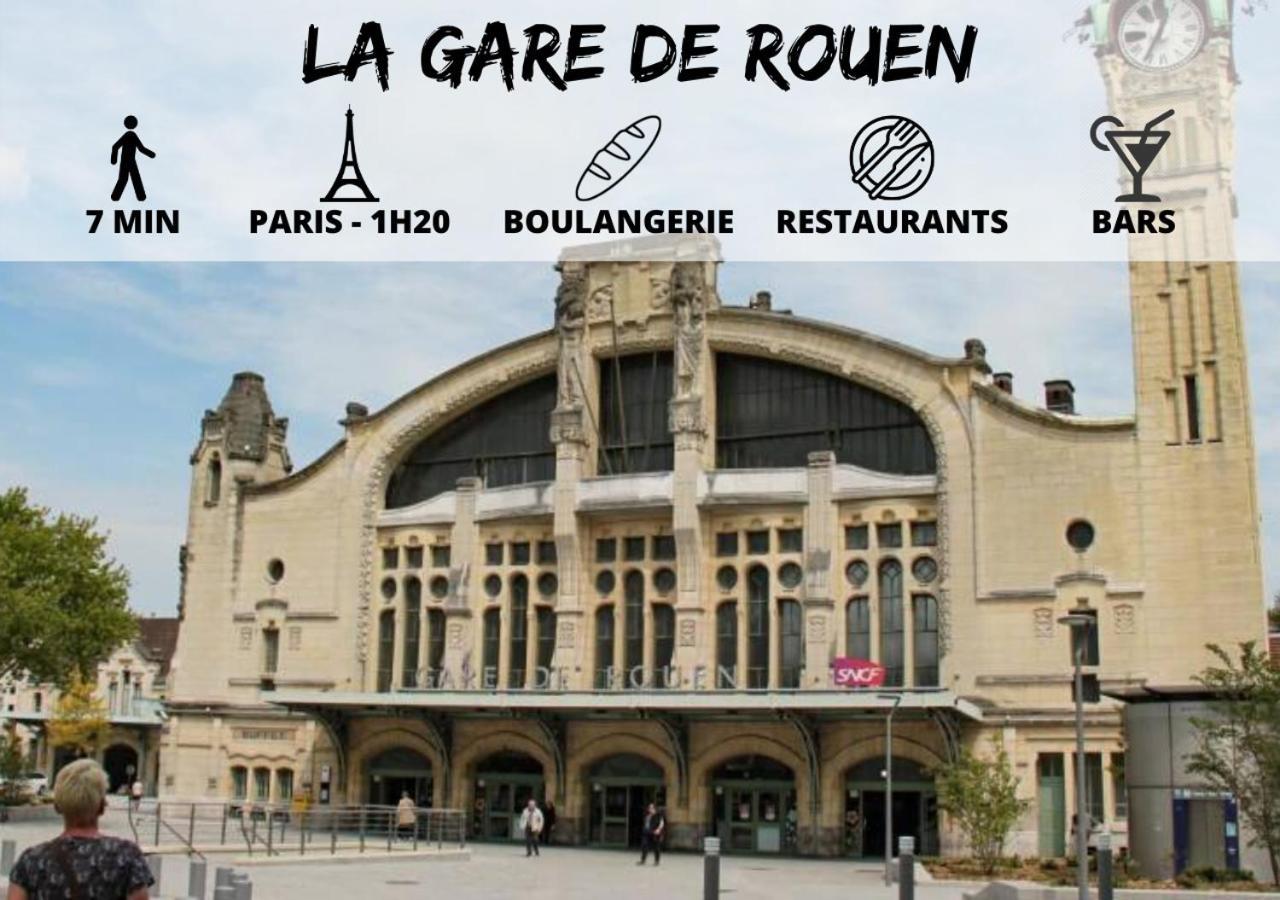 Cosy'Appart - Le Saint Maur Rouen Esterno foto