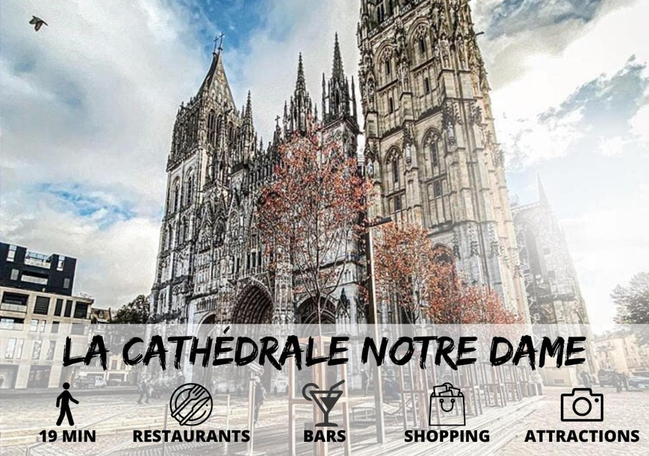 Cosy'Appart - Le Saint Maur Rouen Esterno foto