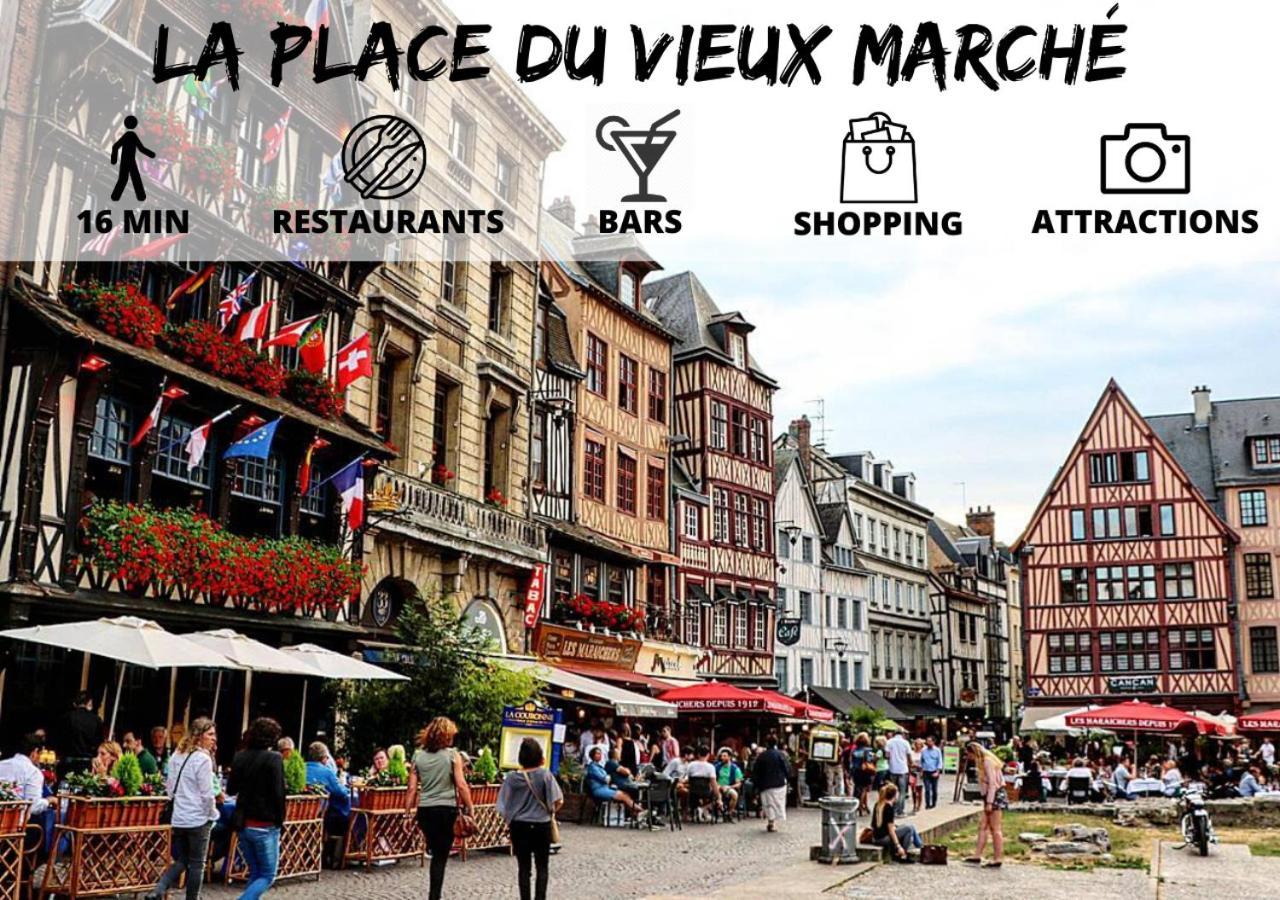 Cosy'Appart - Le Saint Maur Rouen Esterno foto